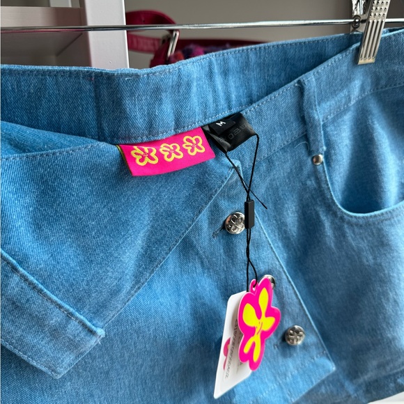 Marshall Columbia Asymmetrical Blue Jean Skirt 🦋 - Picture 7 of 7